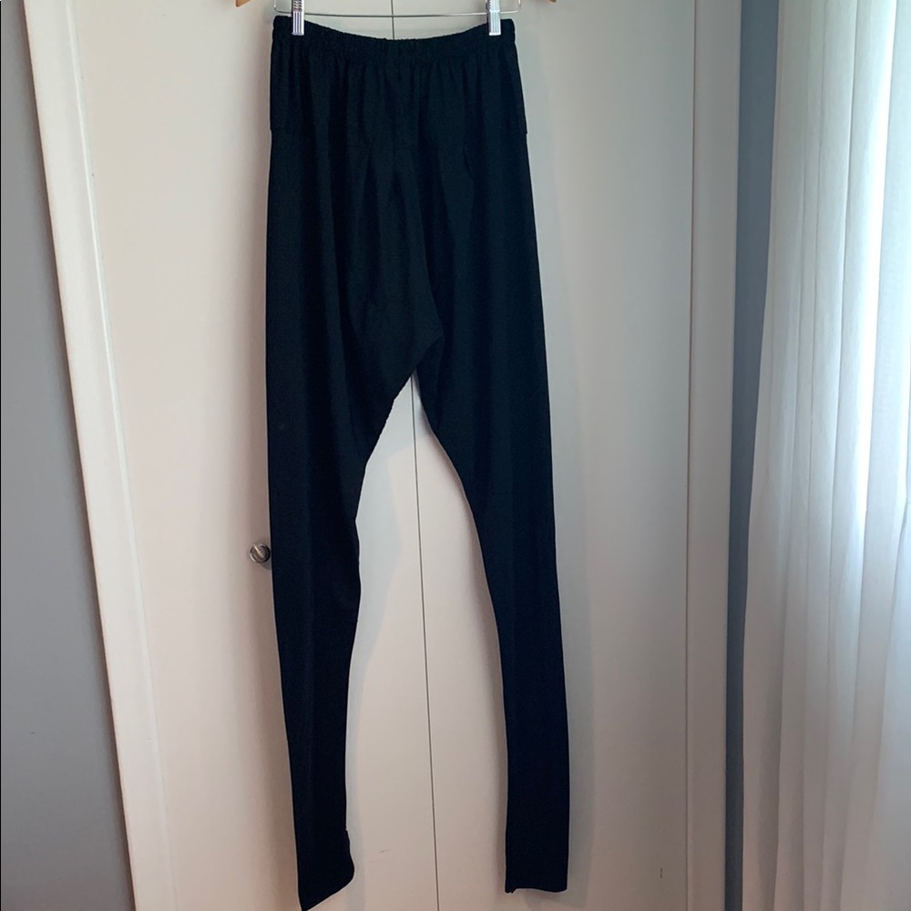 Black Ethnic Indian Women’s Churidar Pants Size Large